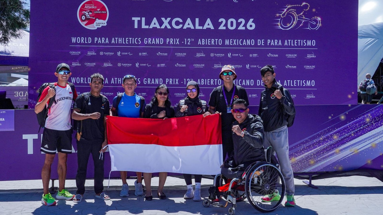 Para Atletik Indonesia Borong 16 Medali di Meksiko, 15 Emas dan 1 Perak