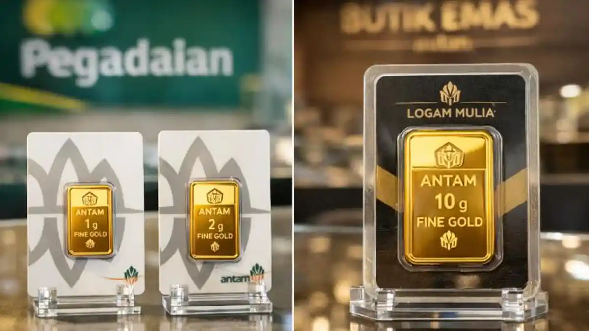Daftar Harga Emas Pegadaian Senin, Antam Tembus Rp2,715 Juta per Gram