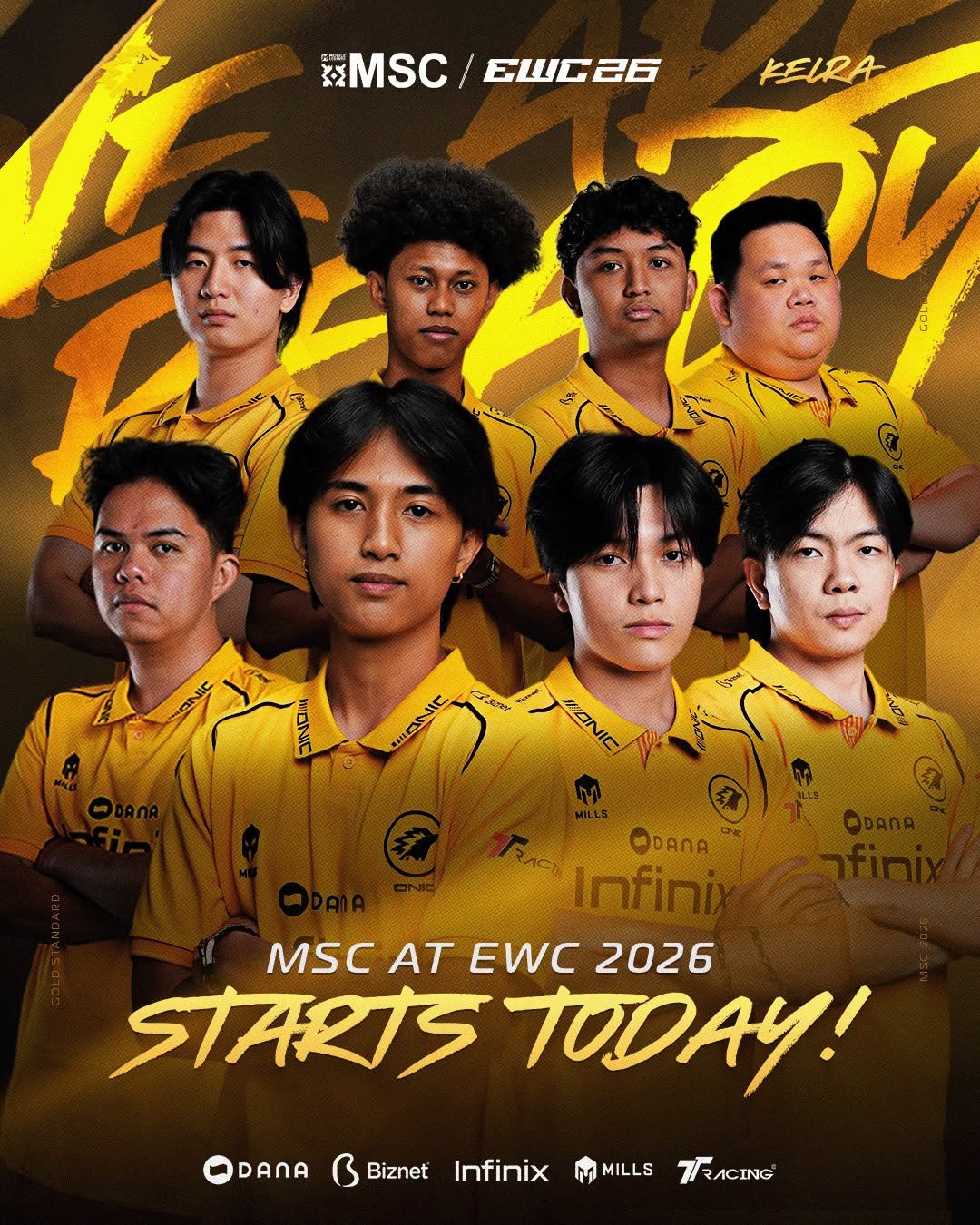 ONIC Dominasi Entity7 di Laga Pembuka MSC EWC 2026, Jaga Asa ke Knockout Stage