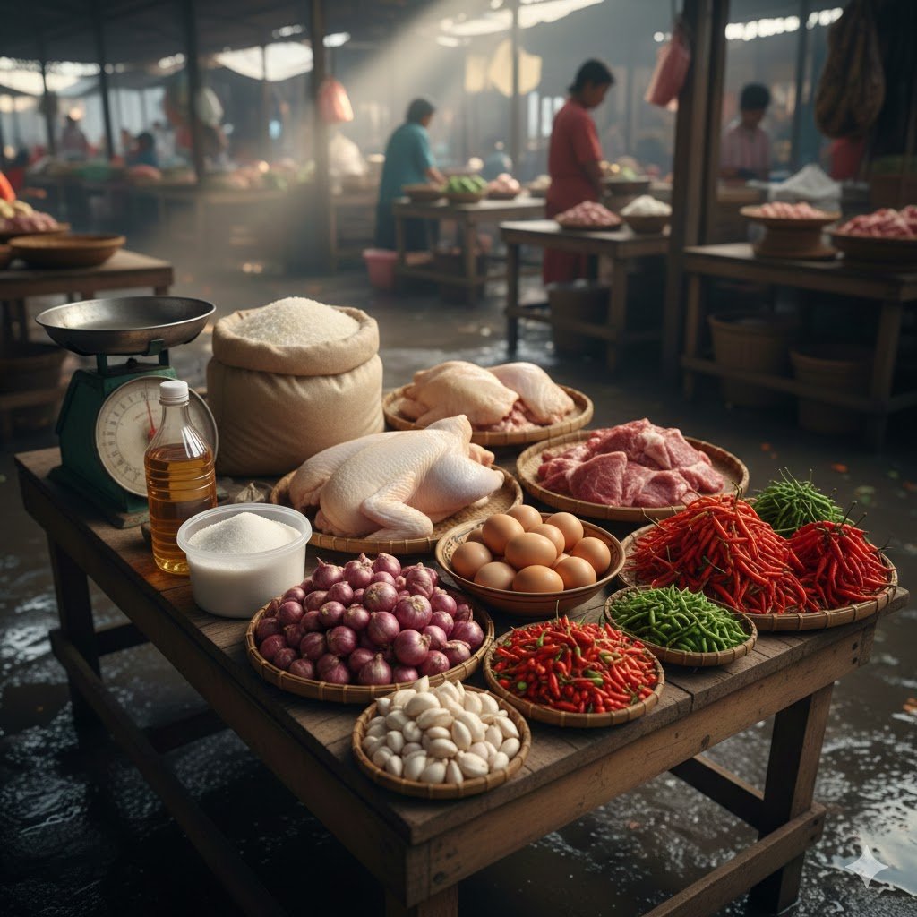 Update Harga Pangan 14 Juli 2026: Cabai Rawit Rp63.900 per Kg, Beras dan Minyak Goreng Stabil