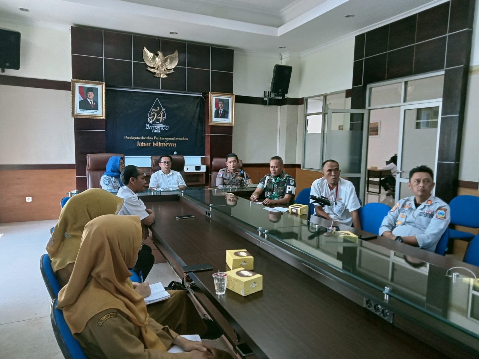 Jasa Raharja Cabang Tasikmalaya Hadiri Rapat FLLAJ Kabupaten Garut,Bahas Pembentukan Kampung Tertib Lalu Lintas
