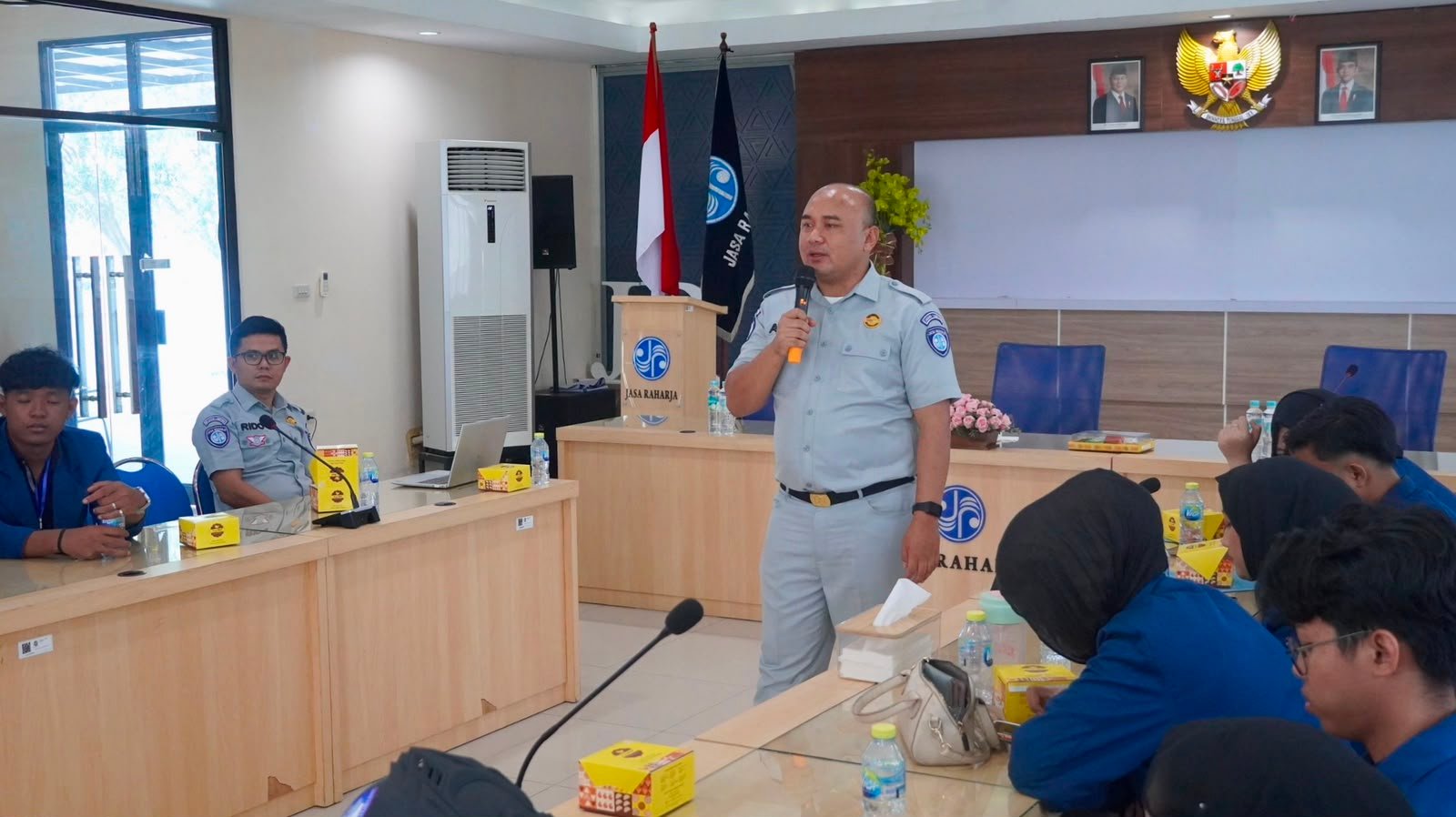Jasa Raharja Lampung Perluas Edukasi Pelayanan Publik dan Keselamatan Transportasi melalui Kunjungan HIMATIKA Unila