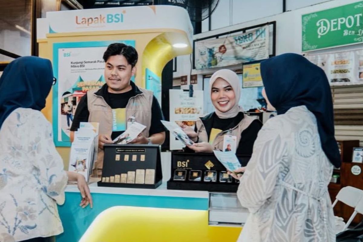 71 Lapak BSI Dibuka di Pasar Tradisional, Dorong Inklusi Keuangan Syariah bagi UMKM