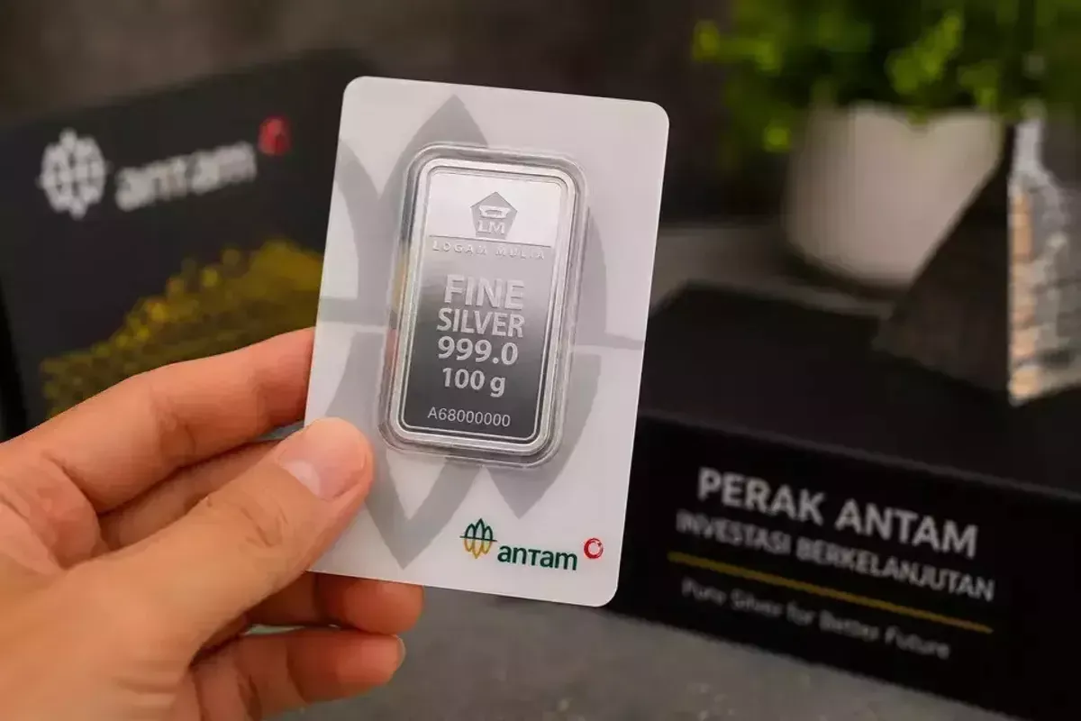 Harga Perak Antam Turun, Simak Daftar Harga 29 Agustus 2026