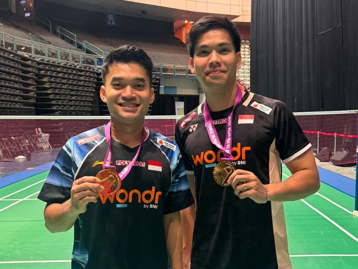 Bangkit dari Ketertinggalan, Leo/Daniel Amankan Gelar Taipei Open 2026