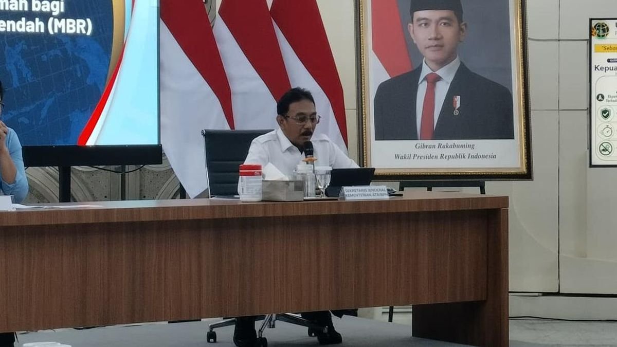 ATR/BPN Siapkan Sertifikasi Gratis untuk Jutaan Tanah Milik MBR