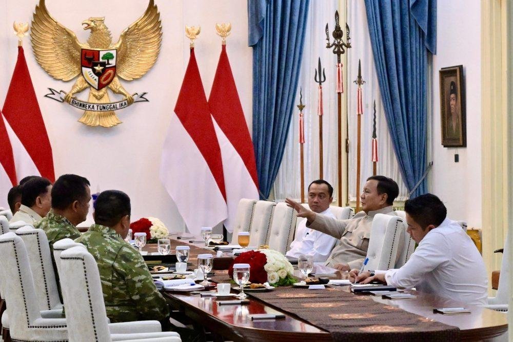 TNI Laporkan Capaian Program Strategis ke Prabowo, Bangun Ribuan Infrastruktur Desa