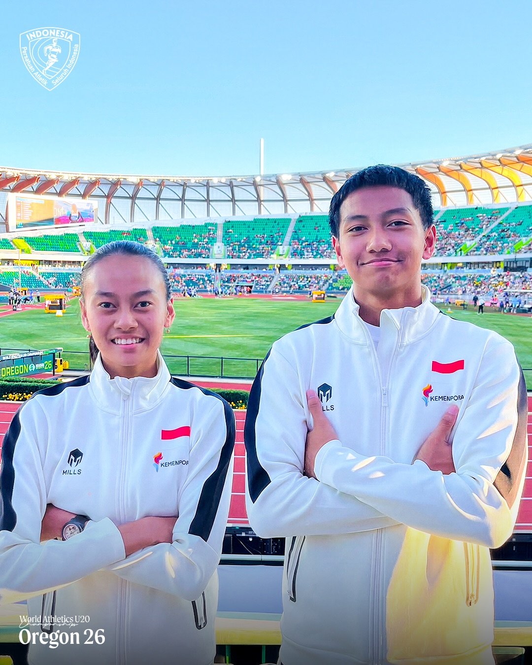 Anugrah dan Hoshi Ukir Prestasi, Atlet Muda Indonesia Bersaing di Kejuaraan Dunia U20