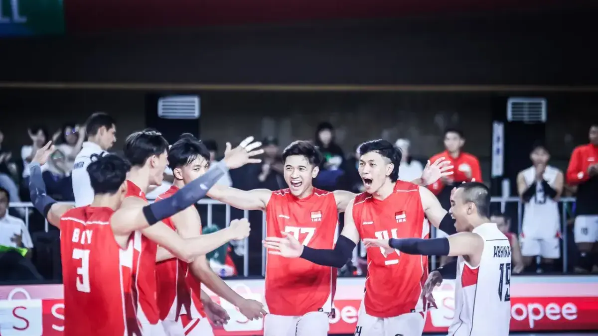Timnas Voli Putra Indonesia Bungkam Kamboja 3-0 Jelang Asian Games 2026