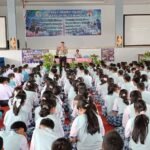Tingkatkan Kesadaran Pelajar Berlalu Lintas, Jasa Raharja Palopo Gelar  PPKL dan Safety Campaign di SMP Katolik Pelita Bangsa