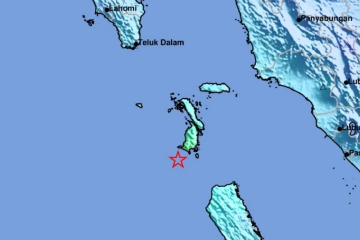 Gempa M6,1 Terjadi di Nias Selatan, BMKG Pastikan Tak Berpotensi Tsunami