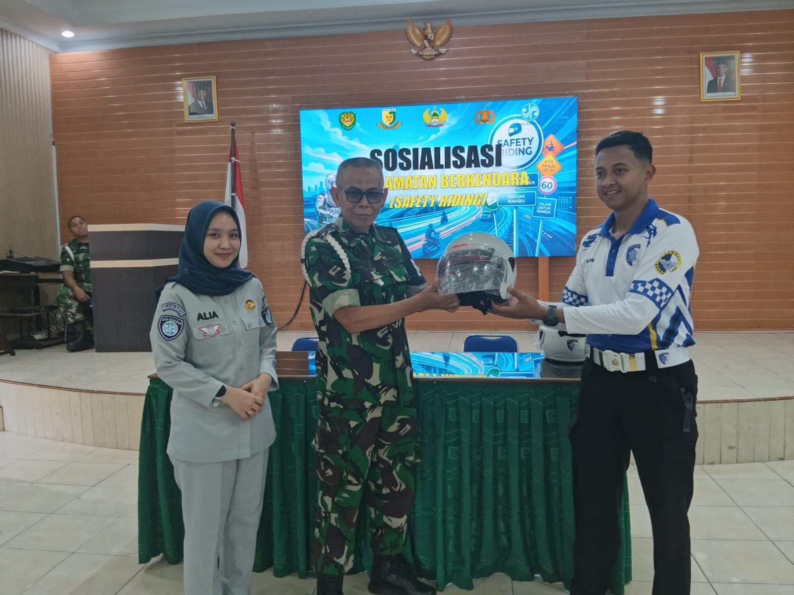 Jasa Raharja Dorong Budaya Keselamatan Berkendara Bersama Denpom III/4 Serang dan Polda Banten