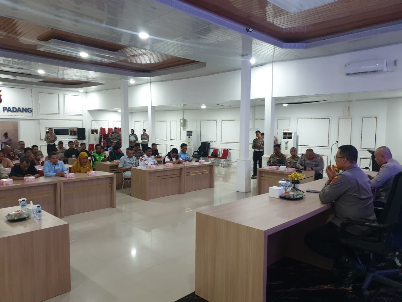 Jasa Raharja Sumbar Dukung Penelitian Puslitbang Polri tentang Kamseltibcar Lantas di Padang