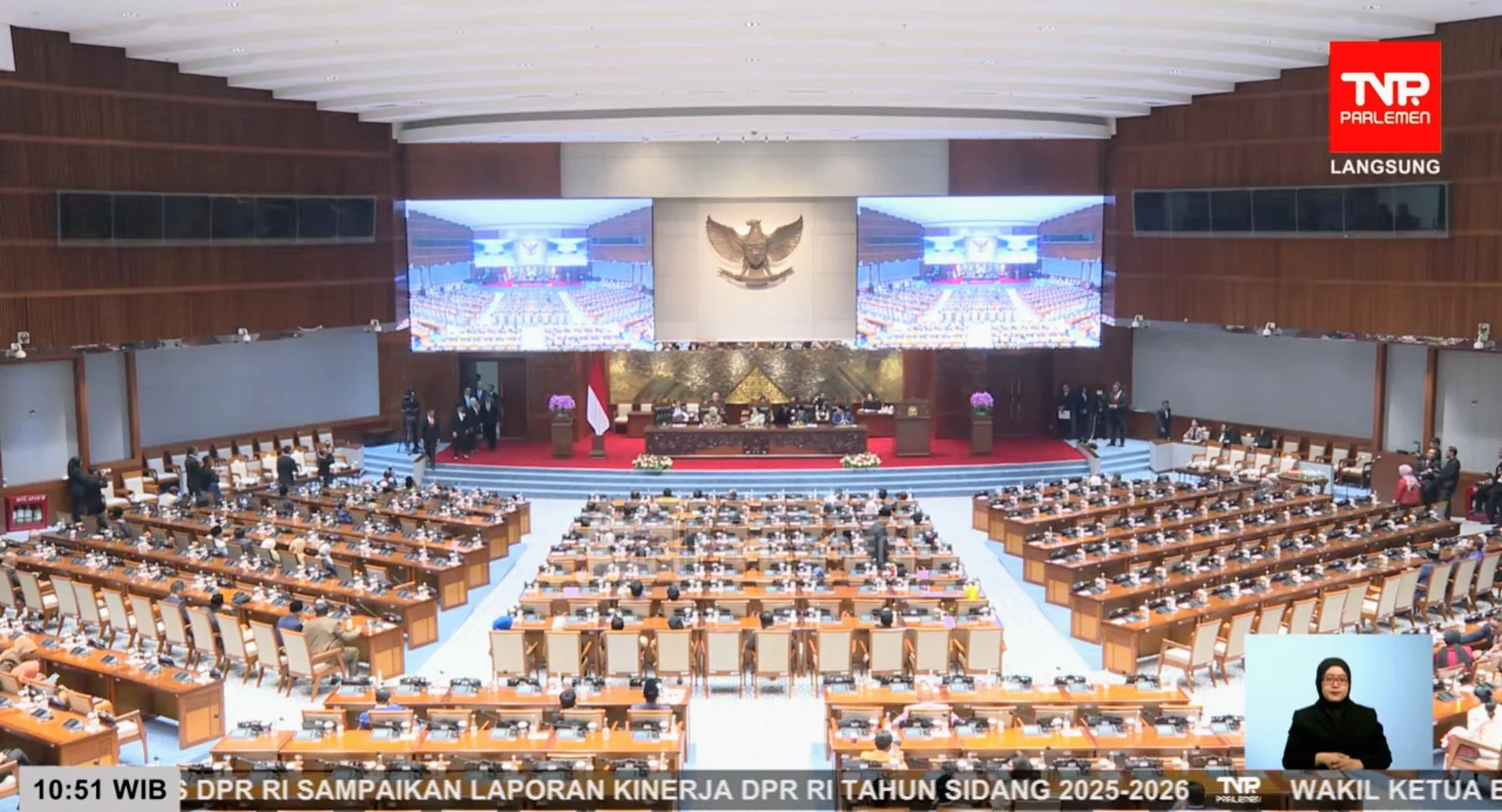DPR Gelar Paripurna HUT ke-81, Uji Kelayakan Calon Pimpinan BI