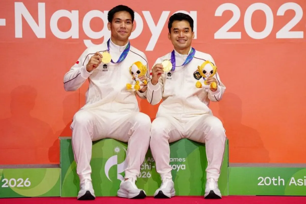 Leo/Daniel Juara Ganda Putra, Indonesia Kawinkan Emas Asian Games 2026