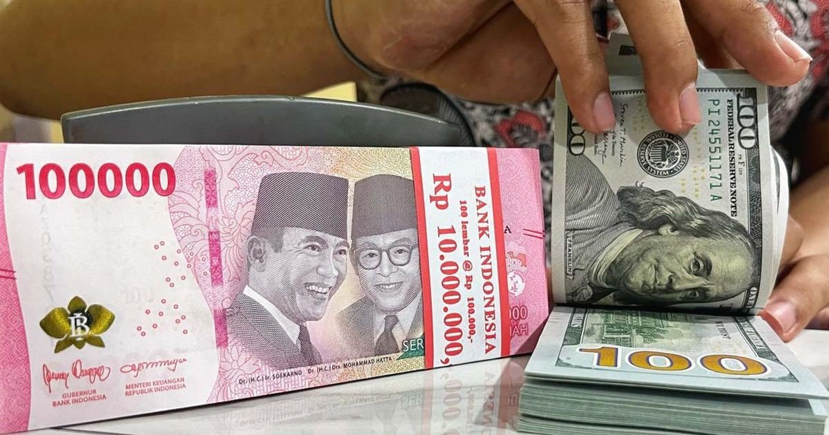 Rupiah Senin 28 September 2026 Turun 45 Poin ke Rp17.948