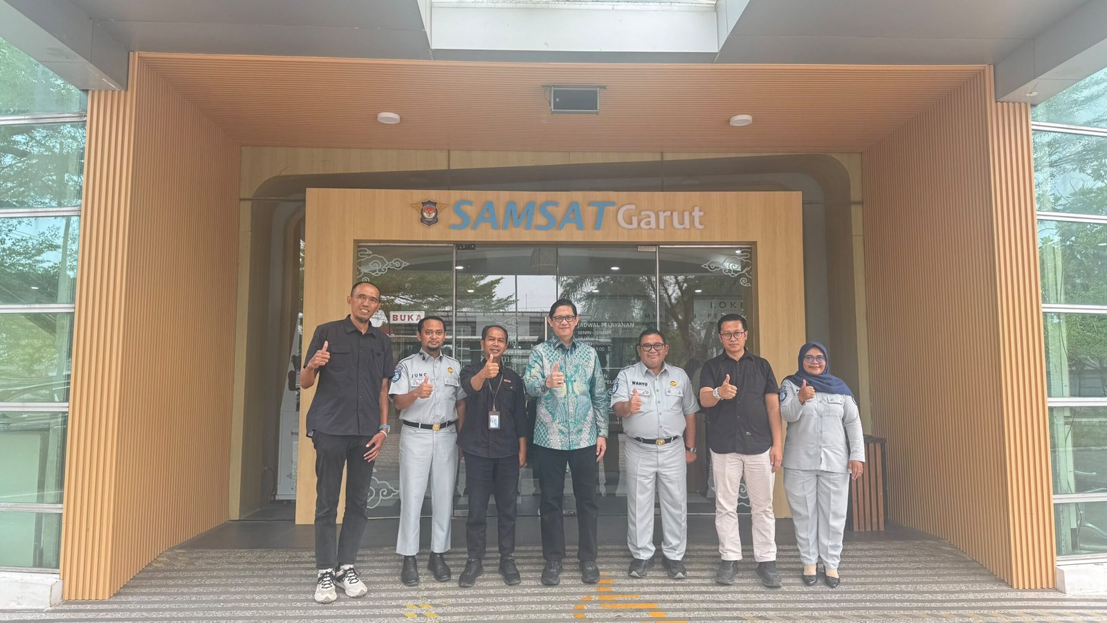 Jasa Raharja dan P3D Wilayah Kabupaten Garut Sambut Wakil Ketua DPRD Jabar, Bahas Optimalisasi PKB dan SWDKLLJ