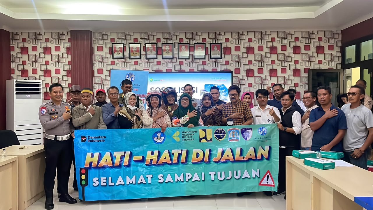 Dorong Budaya Tertib Berlalu Lintas dan Kepatuhan Pajak Kendaraan Bermotor, Jasa Raharja Gelar Safety Campaign, MUKL, dan PPGD di Kecamatan Balikpapan Selatan