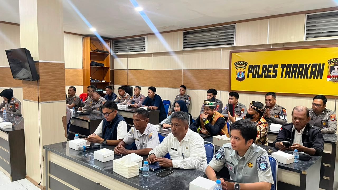 Perkuat Sinergi Lintas Sektor, Jasa Raharja Hadiri Forum Lalu Lintas Angkutan Jalan di Polres Tarakan