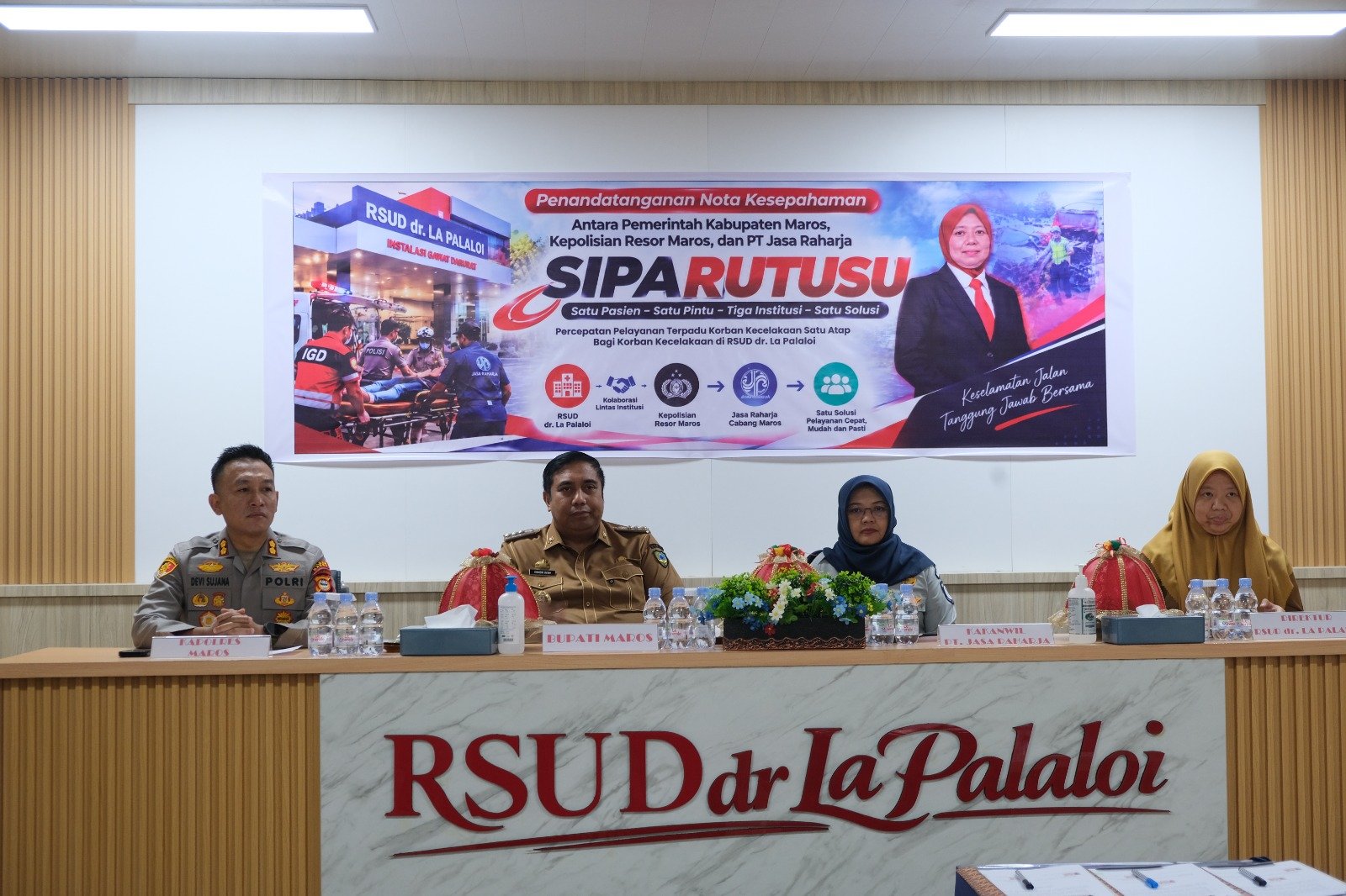 Kabar Baik bagi Warga Maros: Korban Kecelakaan Kini Diberi Kemudahan Lewat Program SIPARUTUSU