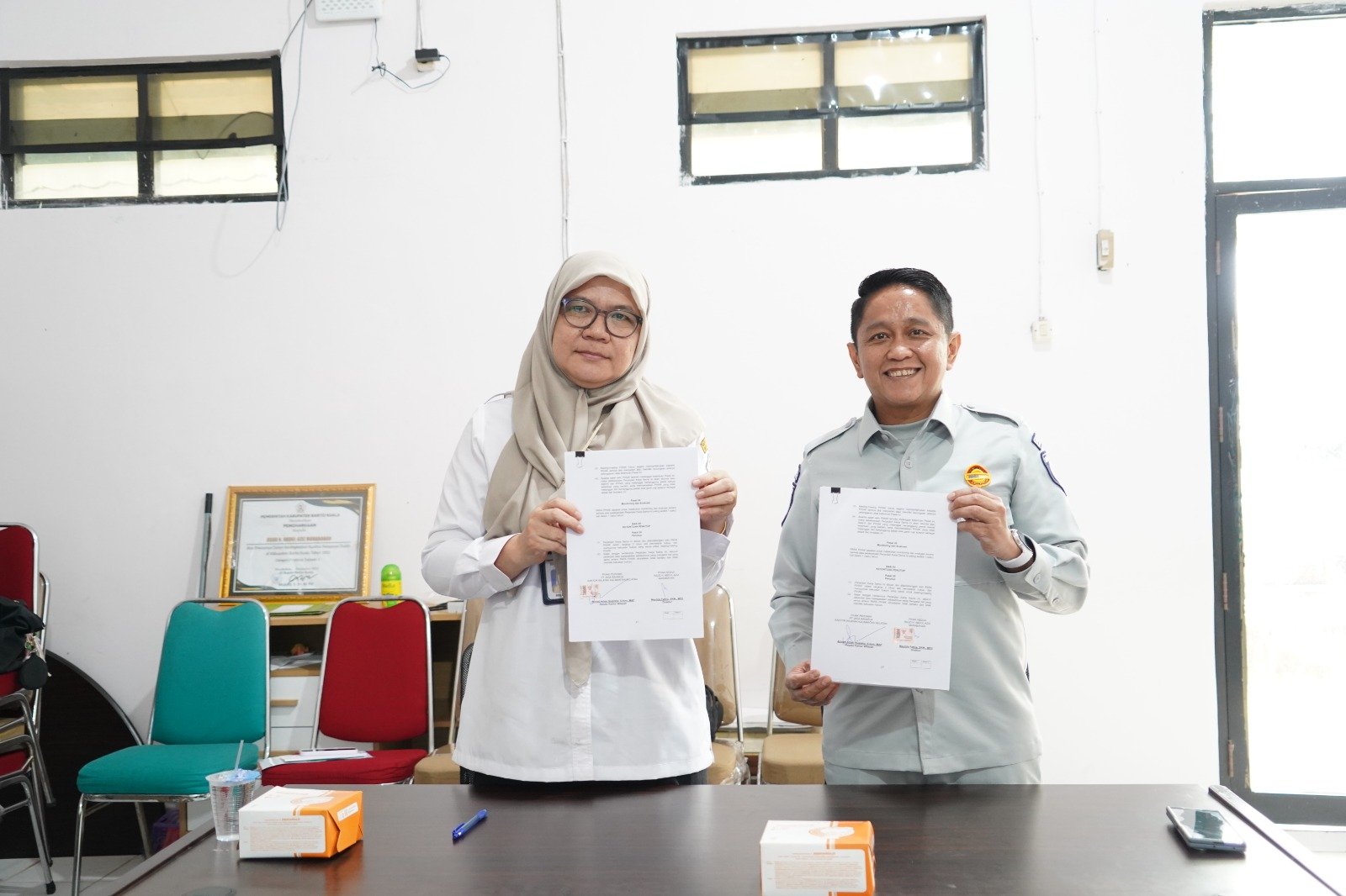 Jasa Raharja Kalsel Sosialisasikan JRCare dan Perpanjang Kerja Sama dengan RSUD H. Abdul Aziz Marabahan