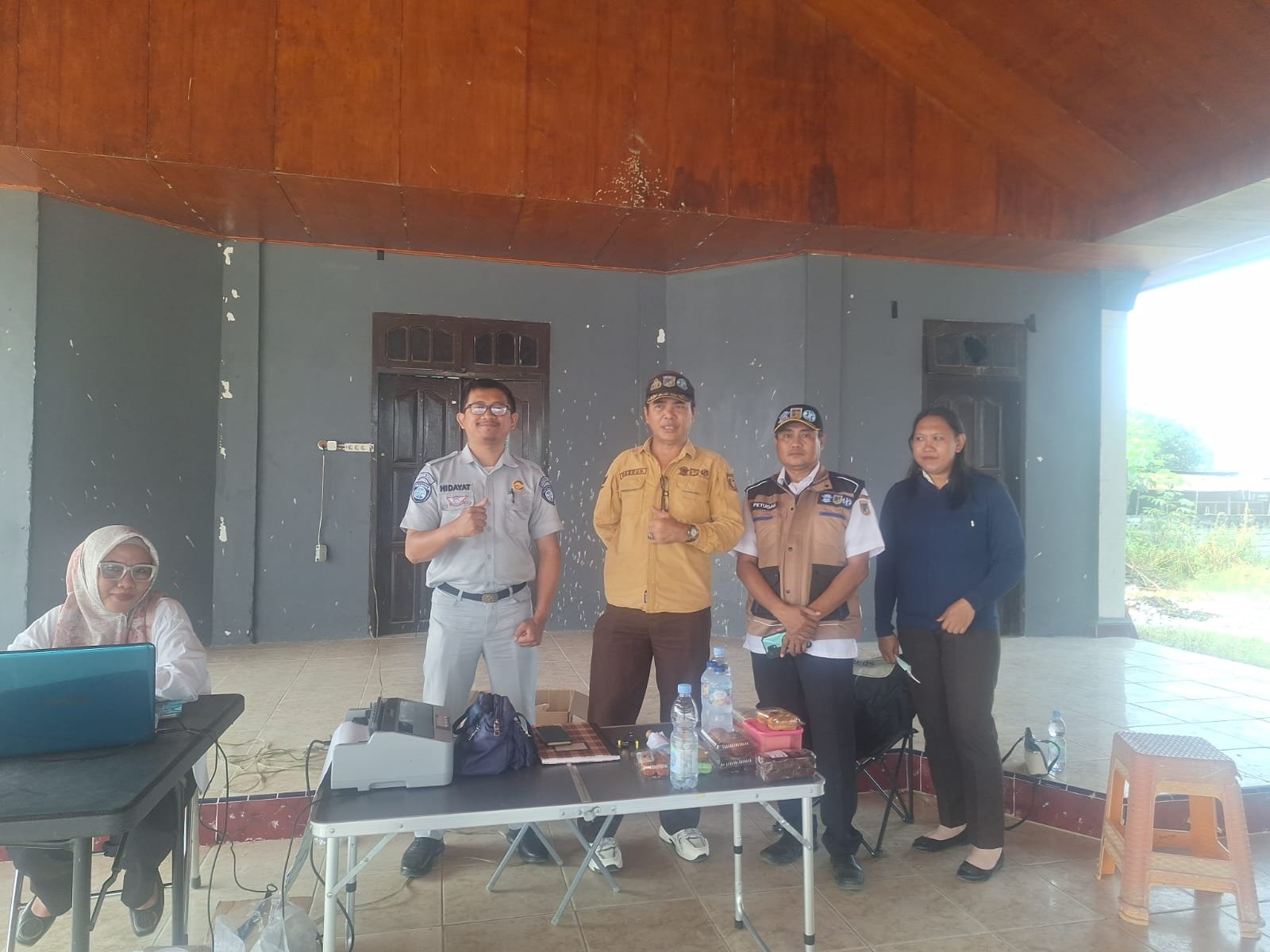 Jasa Raharja Bersama Tim Samsat Parigi Laksanakan Pelayanan Samsat Keliling di Kabupaten Parigi Moutong