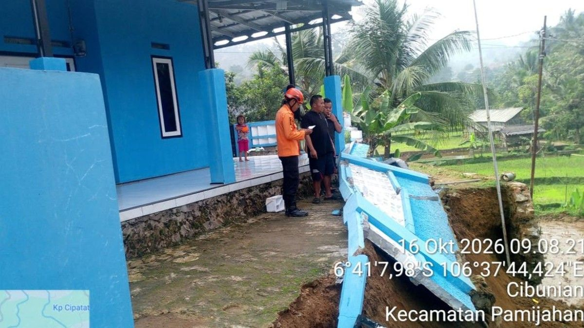 253 Rumah Rusak Akibat Gempa Bogor, 6 di Antaranya Mengalami Kerusakan Berat