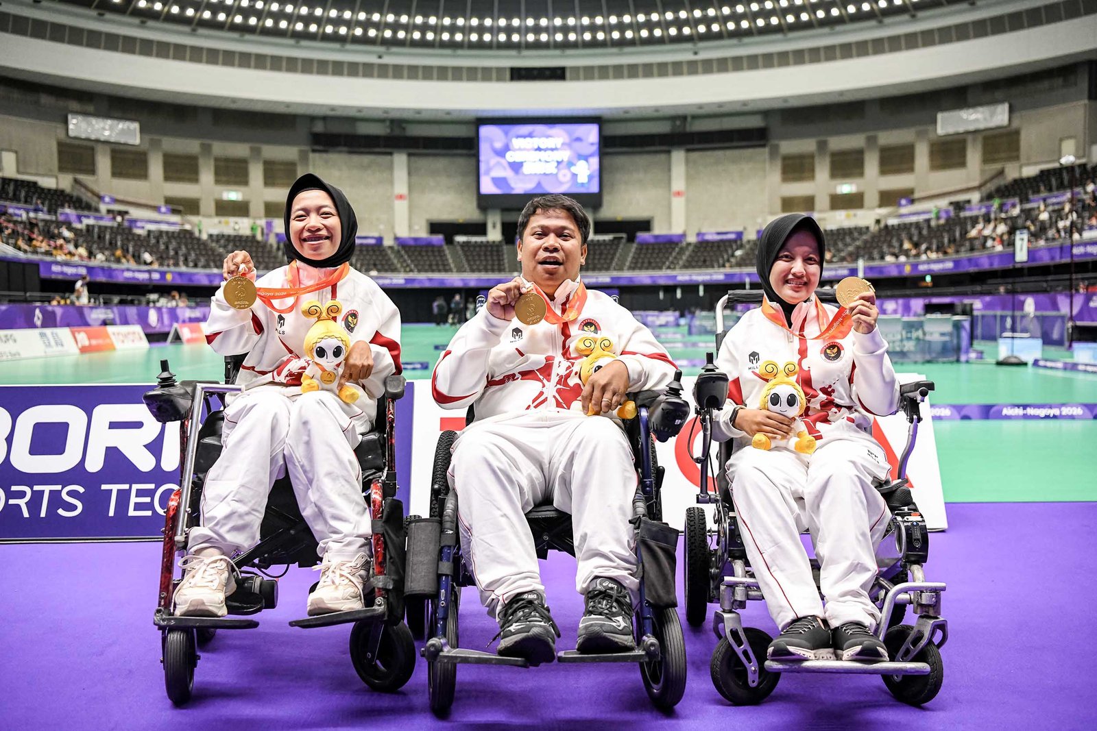 Handayani dan Gischa Zayana Raih Emas Boccia, Target Indonesia Tercapai
