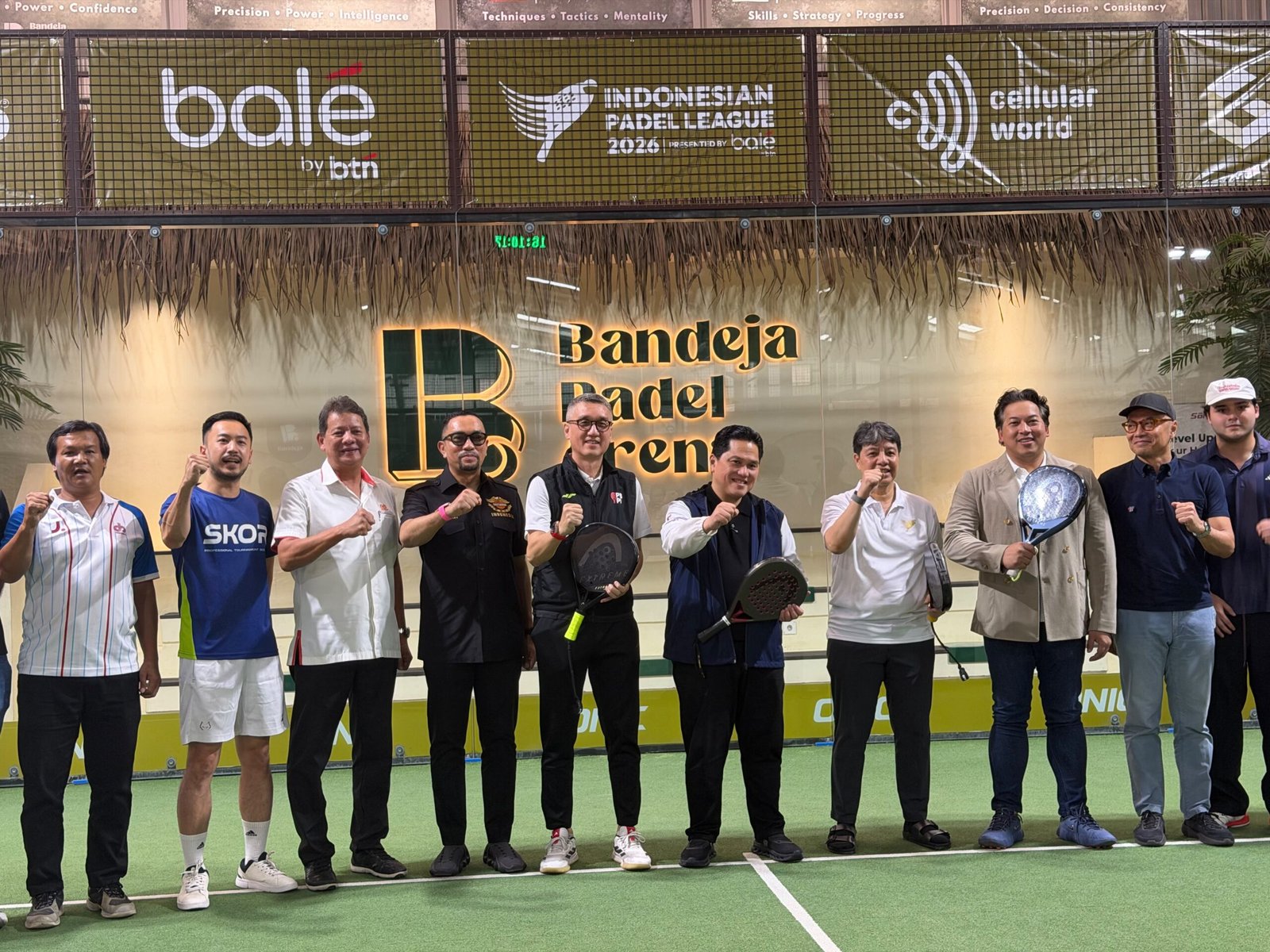 Menpora Erick Thohir Buka Indonesian Padel League 2026, Dorong Liga dan Timnas Berjalan Bersama