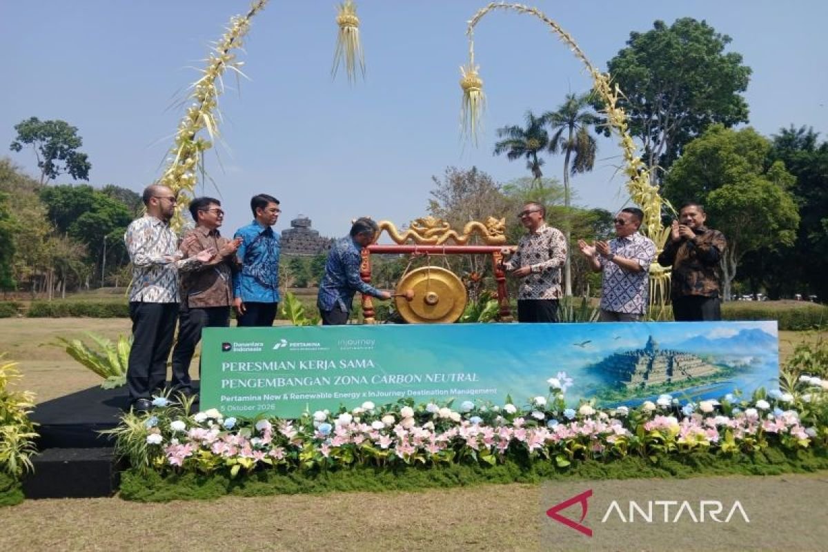 Kawasan Wisata Borobudur Mulai Terapkan Konsep Netral Karbon