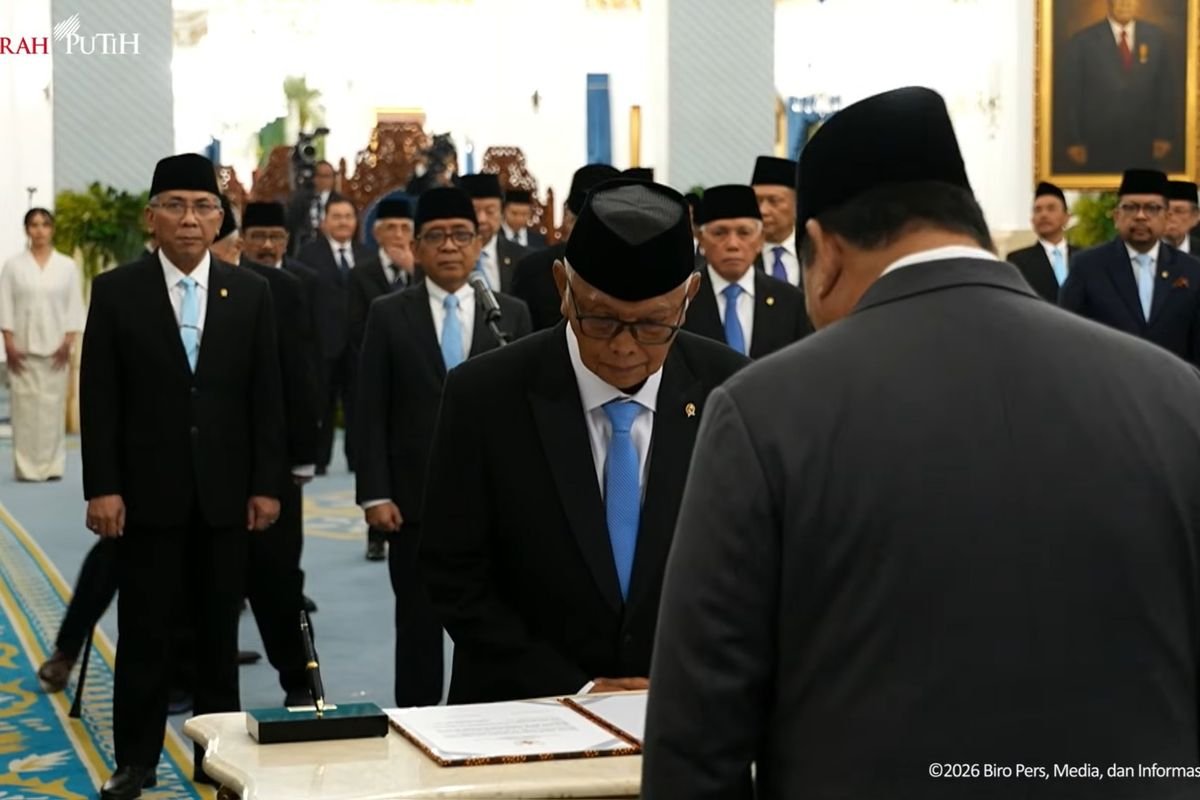 Prabowo Lantik Pratikno, Hatta Rajasa dan Muhammad Qodari di Wantimpres