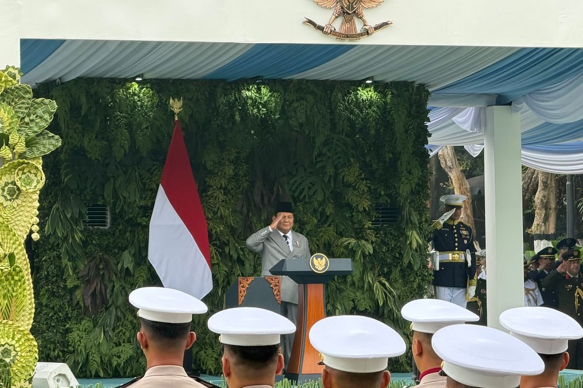 Prabowo Pimpin Upacara Hari Kesaktian Pancasila di Lubang Buaya