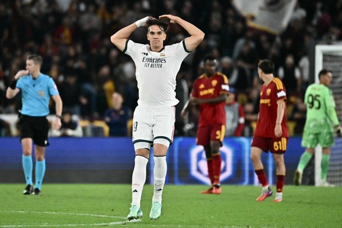 Sempat Tertinggal 1-3, Real Madrid Bangkit dan Kalahkan AS Roma 4-3