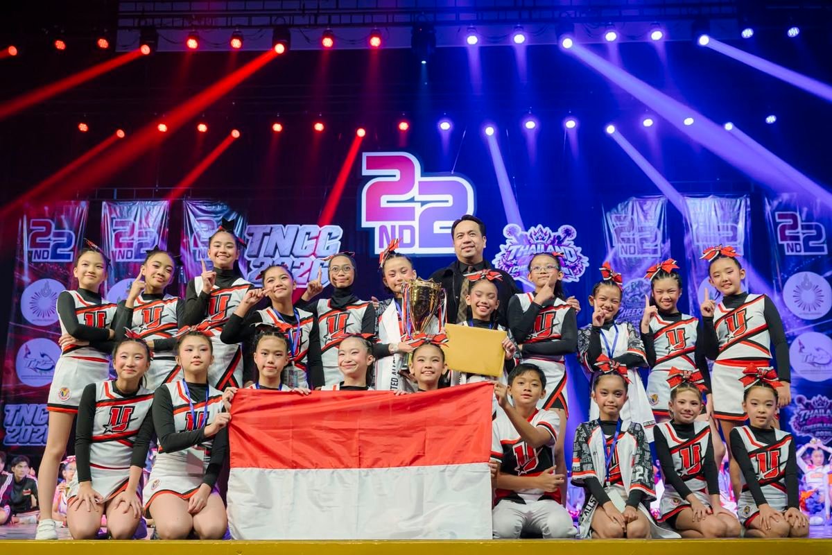 United Allstars Ukir Prestasi Internasional, Raih Dua Emas dan Lima Medali Lainnya di Thailand