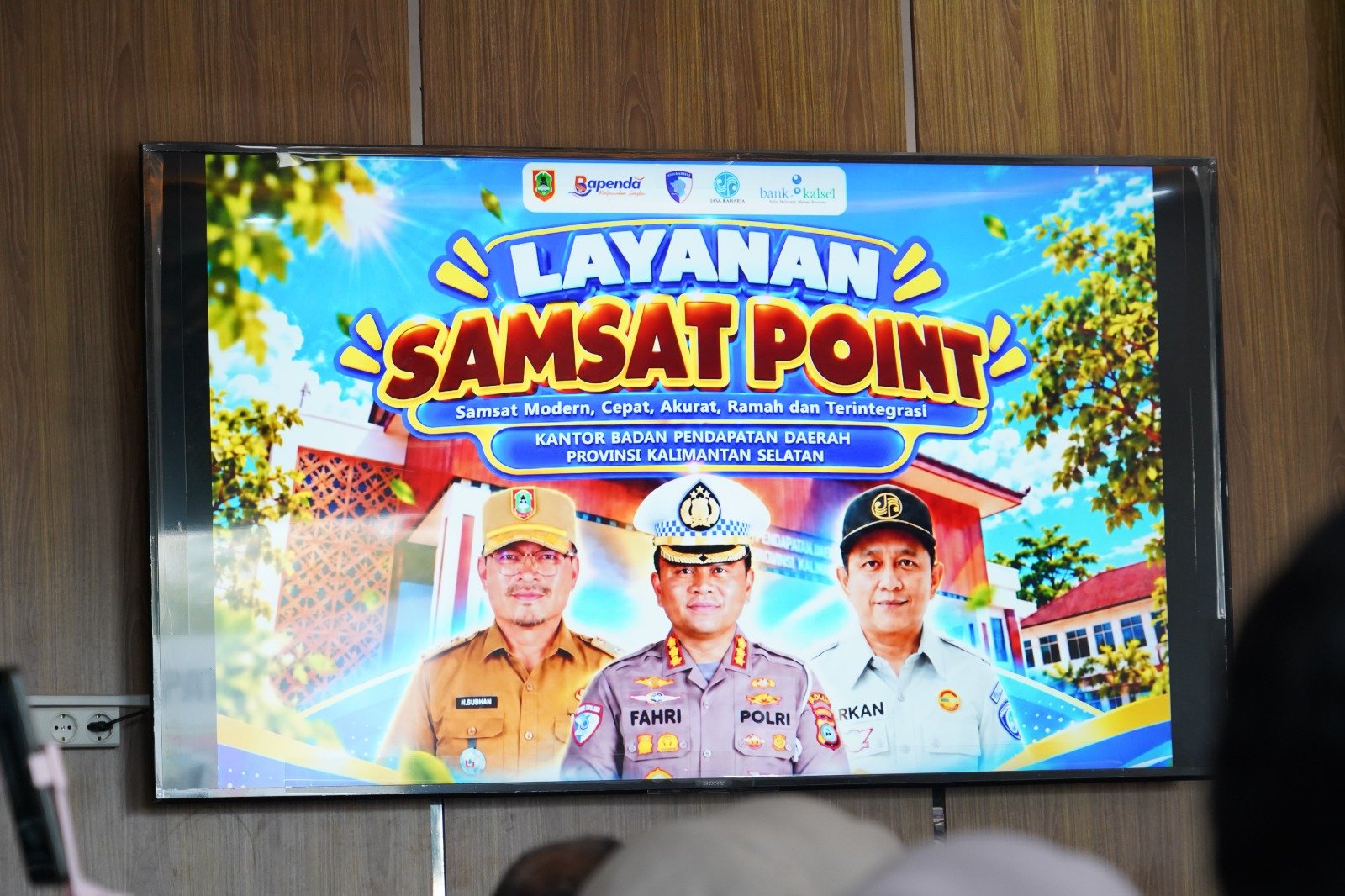 Tim Pembina Samsat Kalsel Launching Samsat Point SMART, Layanan Pajak Kendaraan Makin Dekat