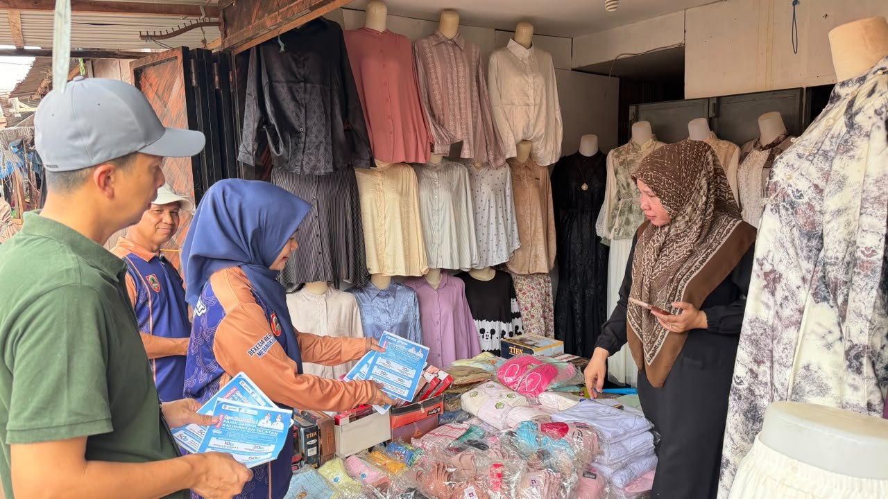 Tim Pembina Samsat Pelaihari Sasar Bajuin Plaza, Sebarluaskan Informasi Diskon Pajak 2026