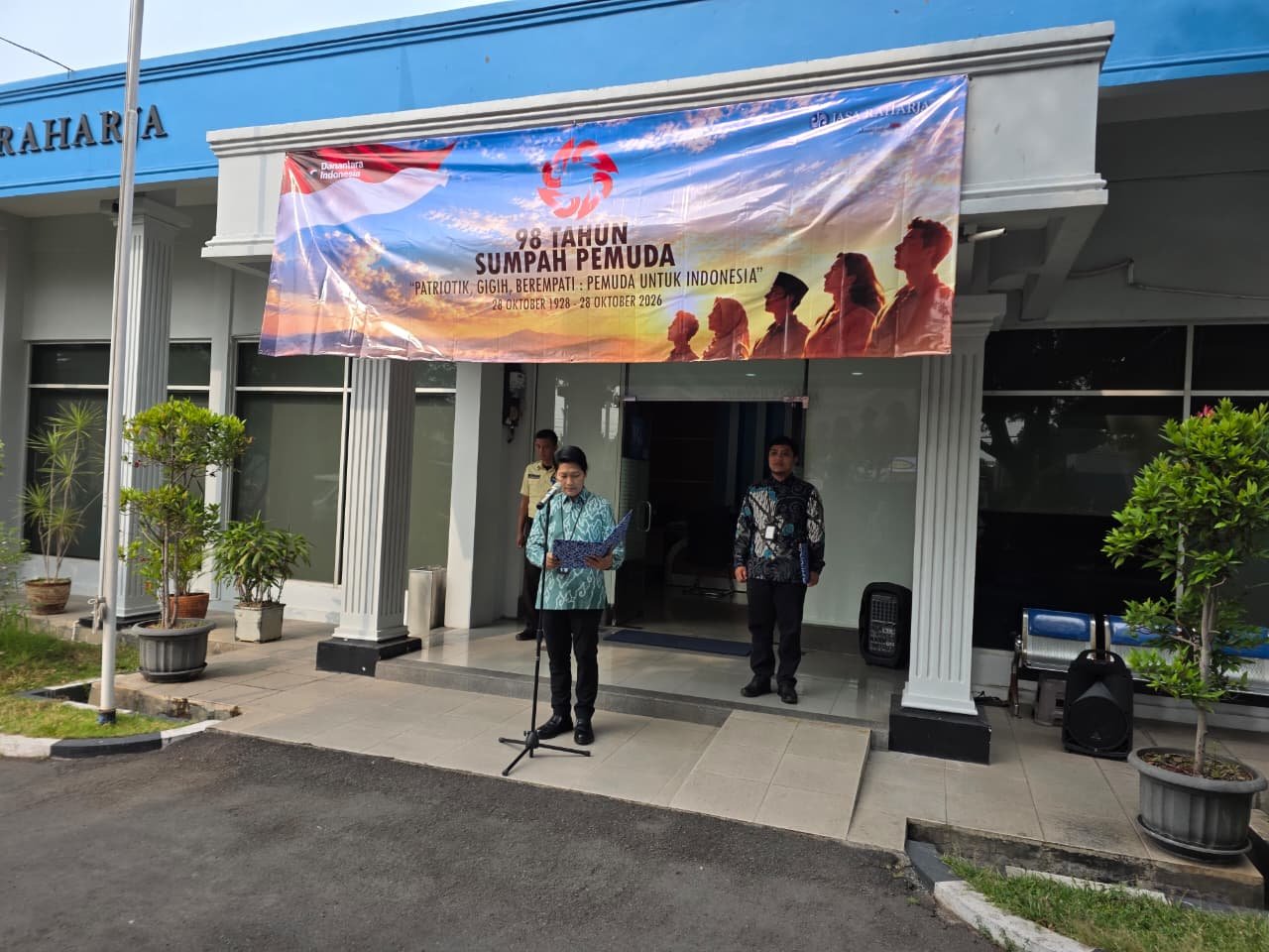 Perkuat Semangat Persatuan dan Nasionalisme, PT Jasa Raharja (Persero) Cabang Cirebon Gelar Upacara Peringatan Hari Sumpah Pemuda Tahun 2026