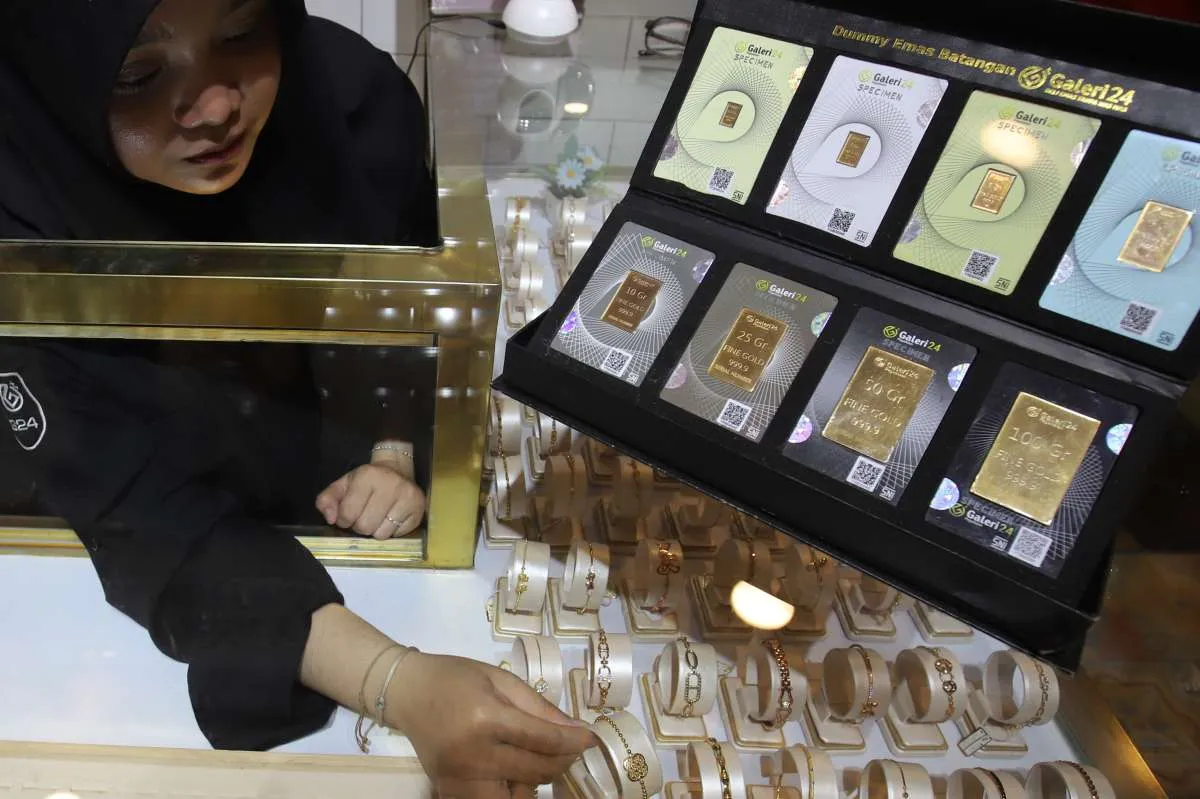 Harga Emas Galeri24, Antam, dan UBS Turun Serentak Hari Ini, Cek Daftar Lengkapnya